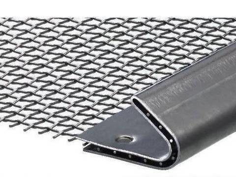 Tec Sieve Crimped Stainless Steel Wire Mesh Woven SS316 For Quarries / Mining