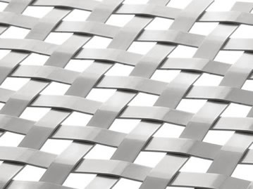 Facade Flat Wire Woven Mesh ความโปร่งใสในระดับต่ำให้การปกป้องความเป็นส่วนตัวที่ยิ่งใหญ่