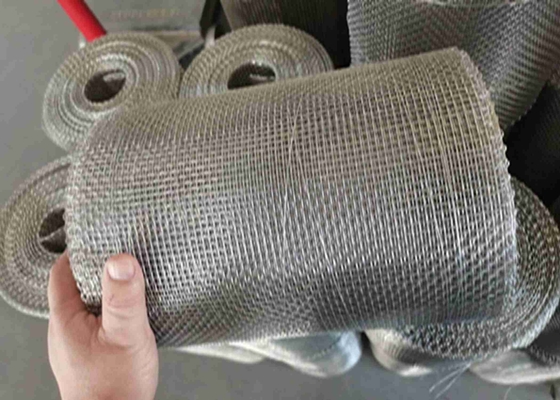 ตาข่ายลวดทอ Ss ขอบปิดพร้อมสไตล์ Selvage