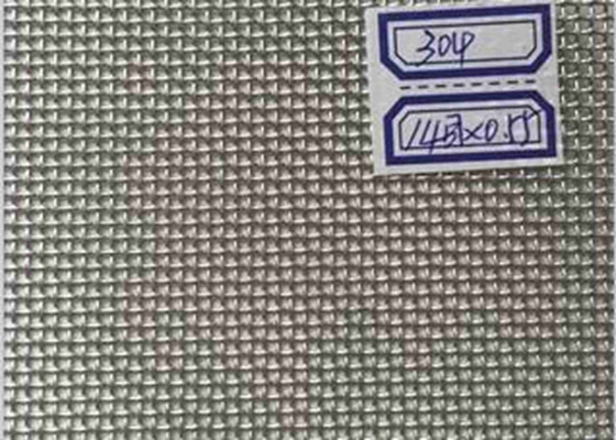 304 อาชญากรรมสแตนเลสหน้าจอความปลอดภัยตาข่าย Super Hardness