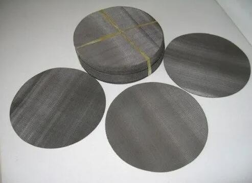สแตนเลส 304 Extruder Screen Disc ความทนทานต่ออุณหภูมิสูง ความทนทานต่อการกัดกร่อน