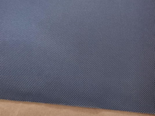 SS316 เครื่องป้องกันความปลอดภัยระดับเรือ สีเทาเข้ม ปูนเคลือบ 11mesh 0.032