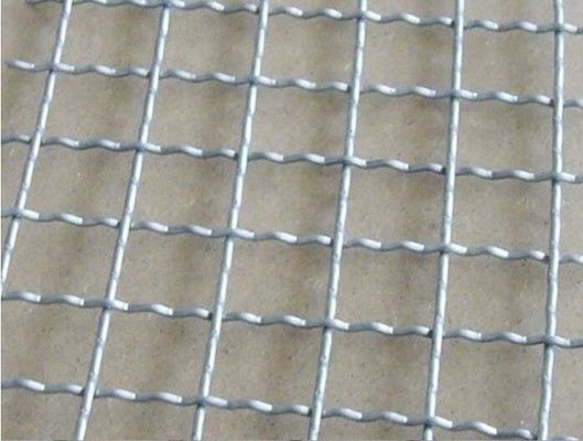 สแตนเลสสาย Mesh SS304 Crimped Mesh หลุมสี่เหลี่ยม 1-10mm สายวัด