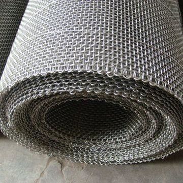 ตะแกรงลวดสแตนเลสสตีลแบบจีบ Tec Sieve SS316 สำหรับเหมืองหิน/การทำเหมือง