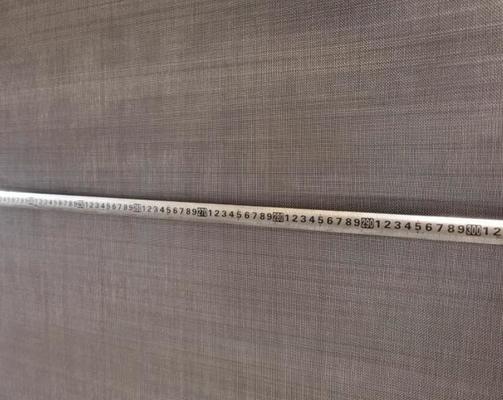 หน้าจอรักษาความปลอดภัยสแตนเลสสตีลแรงดึงสูง 304 316 ป้องกันการกัดกร่อน ติดตั้งง่าย