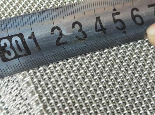 หน้าต่าง Mesh สแตนเลส สกรีนความปลอดภัย PVC ผิวเรียบเคลือบหลายขนาด