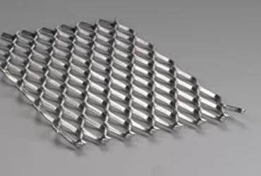 ม่านผนังม่านตาข่ายโลหะขยายทนทาน อะลูมิเนียม หนา 0.4-8 มม.