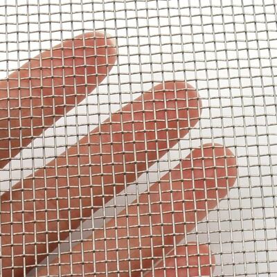 120×110 Mesh สายใยเรียบ 201 302 SS สายใยใย
