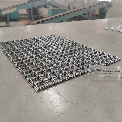 Stainless Steel Crimped Wire Mesh with High Loading Capacity Corrosion Resistant and Long Service Life