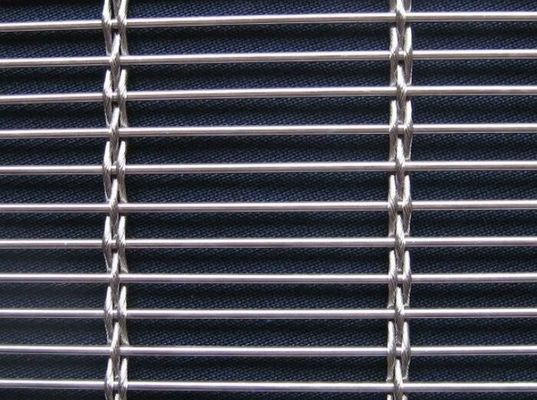 Triple Warp Weave ตาข่ายโลหะตกแต่ง 1.6mmx2.9mm