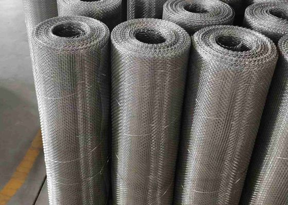 รูสี่เหลี่ยม SS ทอลวดตาข่าย 18x18 ตาข่าย Selvage ขอบ
