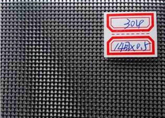 Bwg 31 ถึง Bwg34 ลวดเหล็กกล้าไร้สนิมหน้าจอความปลอดภัยตาข่ายเคลือบอีพ็อกซี่ 12x12